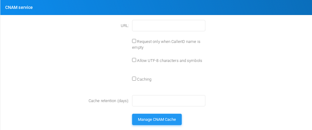CNAM service section on the page.