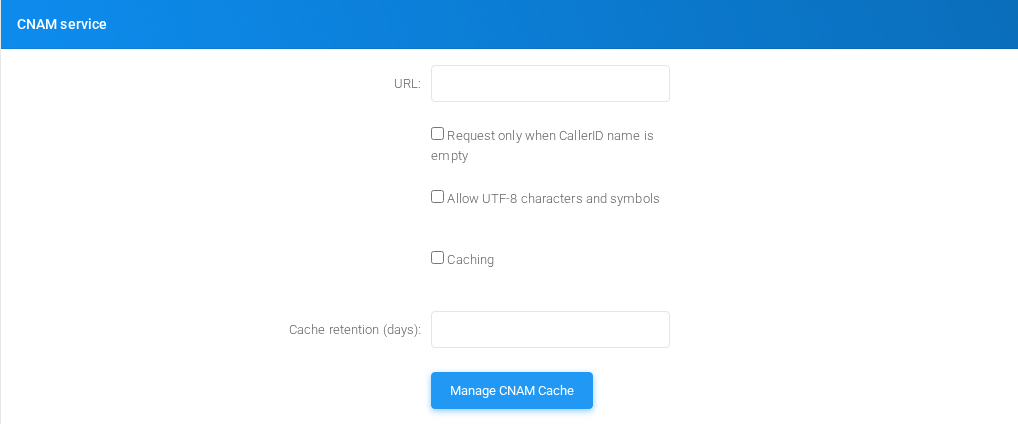 CNAM service section on the page.